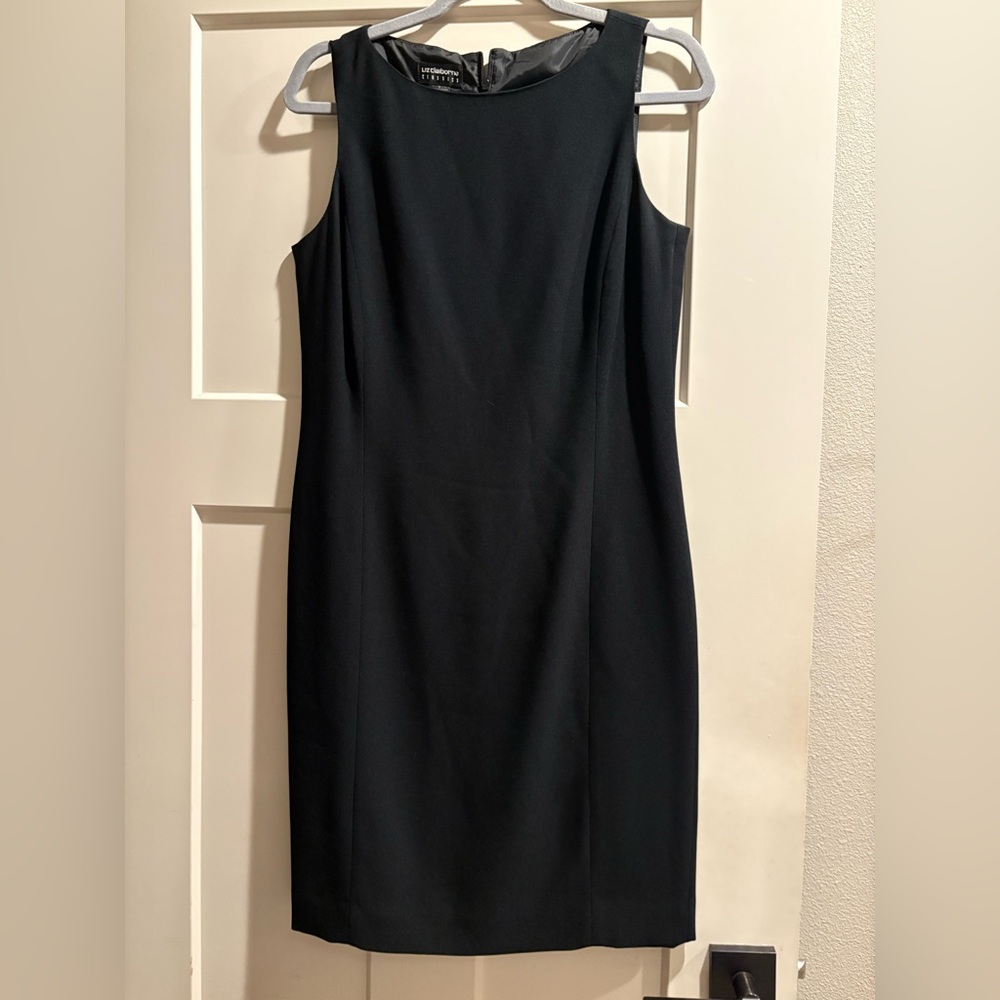 Classic Liz Claiborne Classic Black Midi Dress - Women’s Size 8